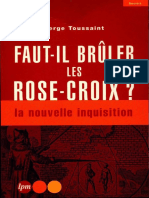 Faut-Il Brûler Les Rose-Croix?