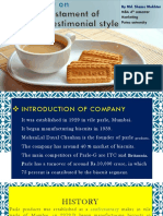 Parle-G Case Study