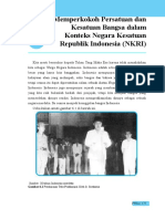 Memperkokoh Persatuan Dan Kesatuan Bangsa Dalam Konteks Negara Kesatuan Republik Indonesia (NKRI)