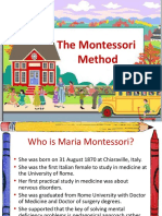 The Montessori Method - PPTX Reports