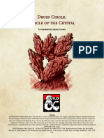 Circle of The Crystal - Druid Circle