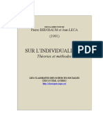 Sur Individualisme PDF