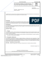 Rockwell Hardness Testing of Carbonaceous Materials by The Steel Ball Indentation Method