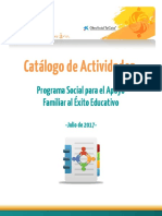 Catalogo Actividades 2017 PDF