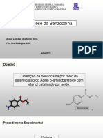 Síntese Da Benzocaina 3