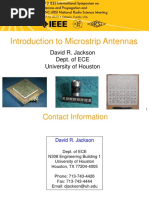 Introduction To Microstrip Antennas