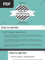 Ribbon Banner PowerPoint Templates Widescreen