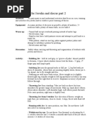 Lesson Plan For Javelin and Discus Part 2: Intention