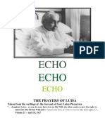 ECHO - Prayers of Luisa