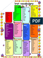 My First Vocabulary Chart: Animals