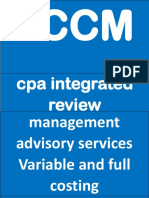 Variable and Absorption Costing LCCM 20272019