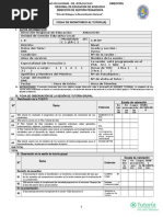 Ficha Monitoreo Toe Grupal - Individual - Familias