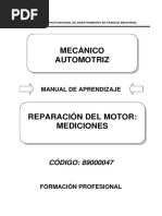 Reparacion de Motor-Mediciones PDF