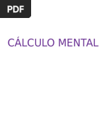 Calculo Mental