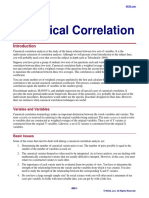 Canonical Correlation PDF