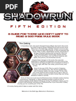 Shadowrun 5E Beginners Guide