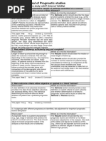 Cebm Prognosis Worksheet