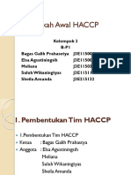 Lima Langkah Awal HACCP