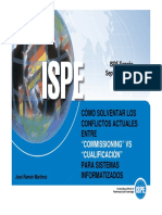 Commissioning Vs Qualificación ISPE PDF