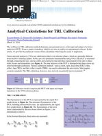 Analytical Calculations For TRL Calibration - 2019-03-07 - Microwave Journal