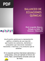 Balanceodeecuacionesqumicas 140708122307 Phpapp01