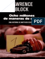 8 Millones de Maneras de Morir - Lawrence Block PDF