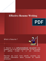 Resume Tips