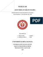 Makalah Penilaian Kelayakan Usaha Kelompok 11