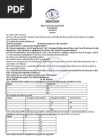 Most Expected Questions Economics Section A Micro