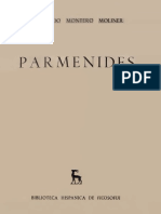 Montero Moliner, F. - Parménides PDF