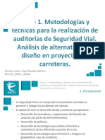 Presentación Metodologías y Técnicas para La Realización de Auditorías de Seguridad V PDF