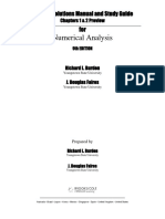 Solucion de Libro de Analisis Numerico