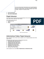 Panduan Faktur Keluaran Dan Masukan