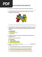 Prueba de Entrada Camión Minero 793 F - Solucionario