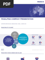 Panalpina Company Presentation Website