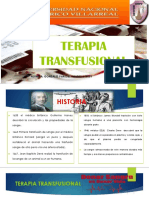 Terapia Transfusional