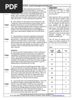 Quick Enneagram Sorting Test QUEST PDF