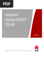 MA5600T (DSLAM) Hardware Introductio Español ISSUE1.00 PDF