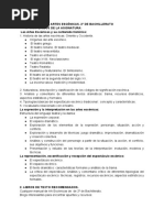 Programa Artes Escénicas (Bachillerato)