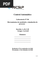 Lab04 - Herramientas de Modelado y Simulación de Procesos