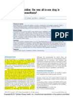 Dexmedetomidina en Anestesia Pediatrica