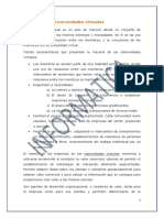 Documento (Comunidades Virtuales)