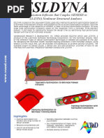 Optimization Software That Couples GENESIS To LS-DYNA Nonlinear Structural Analyses