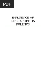 Influence of Literature On Politics