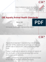 OIE Aquatic Animal Health Standards: Barry Hill