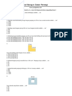 Soal Luas Dan Keliling Persegi PDF