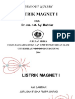 Handout Listrik Magnet I