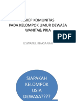 ASKEP KOMUNITAS Agregate Dewasa