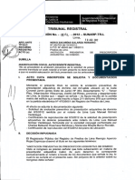 Tribunal Registral Inadecuacion Adquisitiva PDF