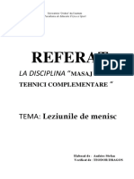 Leziune de Menisc